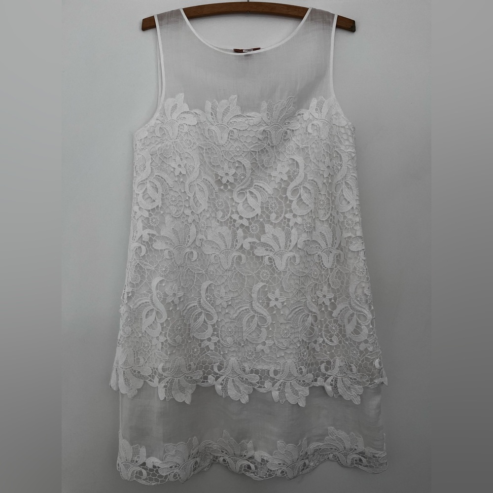 Ermanno Scervino Guipure lace dress, size L (USA)